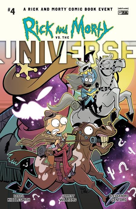 Oni Press Comic Books RICK AND MORTY VS THE UNIVERSE #4 (OF 4) CVR B TROY LITTLE VAR 64985600845900421 0825ON1008