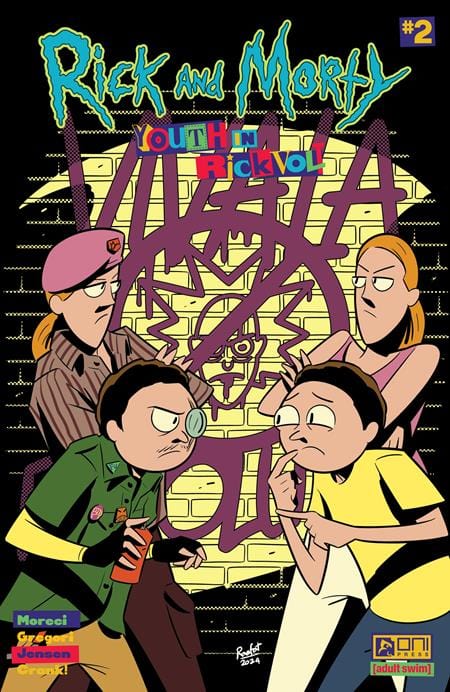 Oni Press Comic Books RICK AND MORTY YOUTH IN RICKVOLT #2 CVR B AHMED RAAFAT VAR (MR) 64985600801500221 0724ON583