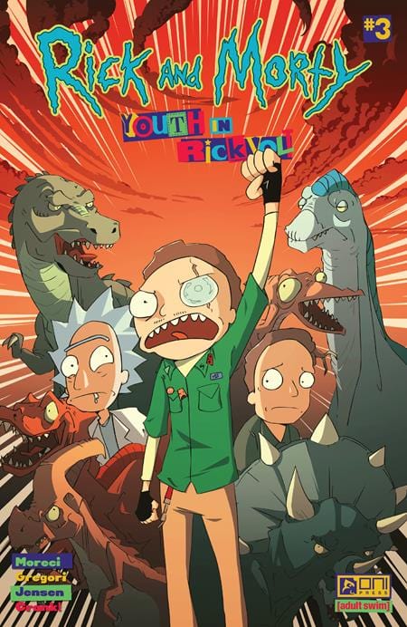 Oni Press Comic Books RICK AND MORTY YOUTH IN RICKVOLT #3 (OF 4) CVR B NICO HITORI DE VAR (MR) 64985600801500321 0824ON604