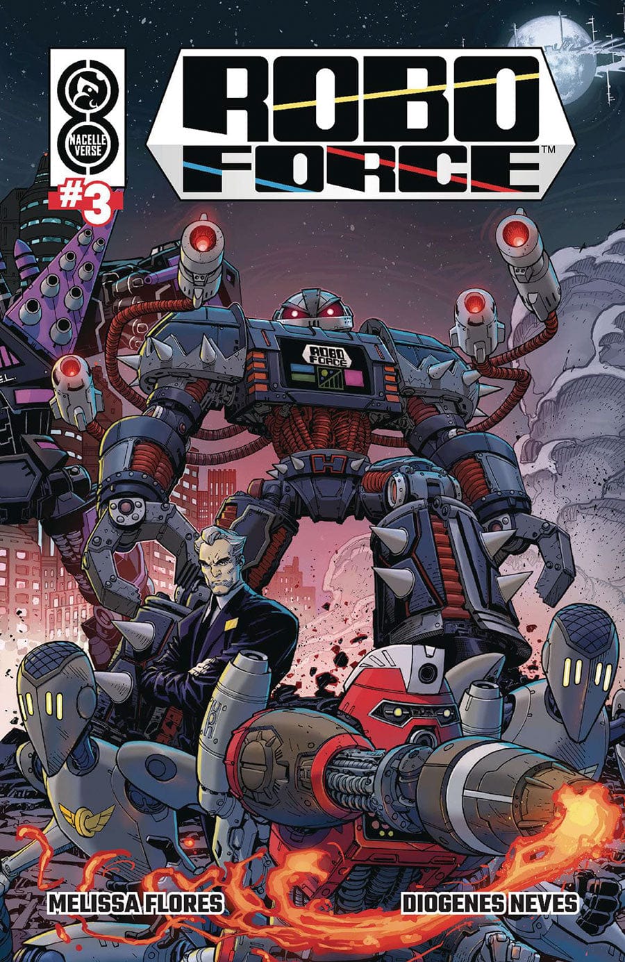 Oni Press Comic Books ROBO FORCE #3 COVER E 64985600792600351