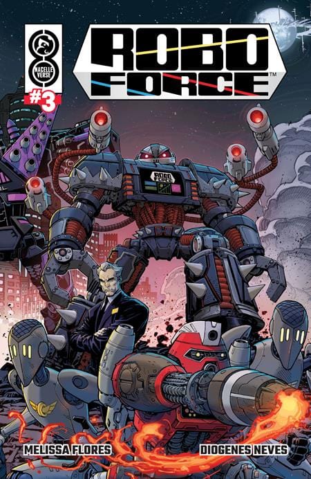 Oni Press Comic Books ROBOFORCE #3 (OF 3) CVR A DUSTIN WEAVER 64985600792600311 0424ON488