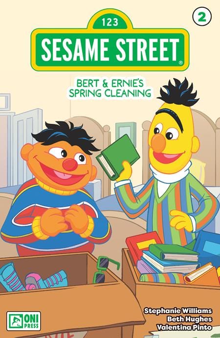 Oni Press Comic Books SESAME STREET #2 CVR A BETH HUGHES 64985600805300211 0724ON587