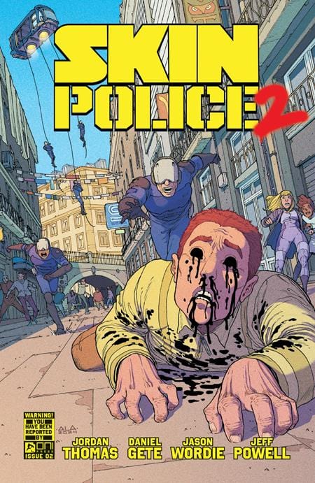 Oni Press Comic Books SKIN POLICE 2 #2 (OF 4) CVR B KARL KERSCHL VAR 64985600849700221 0825ON1018