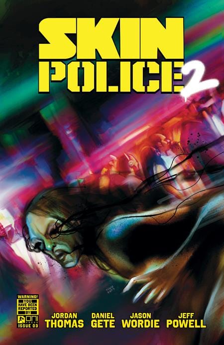 Oni Press Comic Books SKIN POLICE 2 #3 (OF 4) CVR B MARTIN SIMMONDS VAR (MR) 64985600849700321 0925ON0902