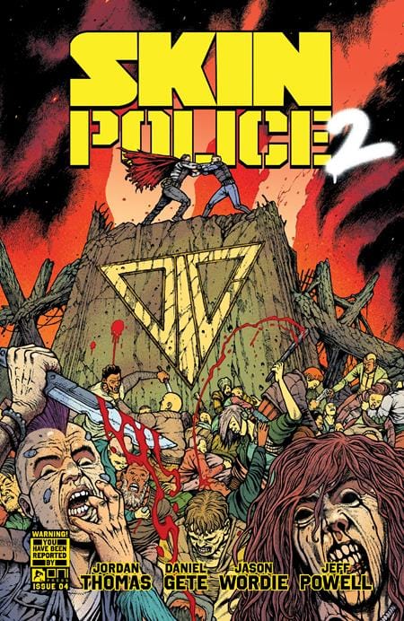 Oni Press Comic Books SKIN POLICE 2 #4 (OF 4) CVR A DANIEL GETE (MR) 64985600849700411 1025ON0891