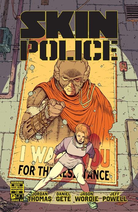 Oni Press Comic Books SKIN POLICE #2 (OF 4) CVR A DANIEL GETE & JASON WORDIE (MR) 64985600810700211 0924ON578