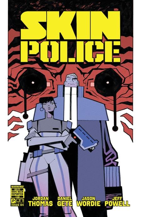 Oni Press Comic Books SKIN POLICE #4 (OF 4) CVR B JOE PALMER VAR 64985600810700421 1124ON524