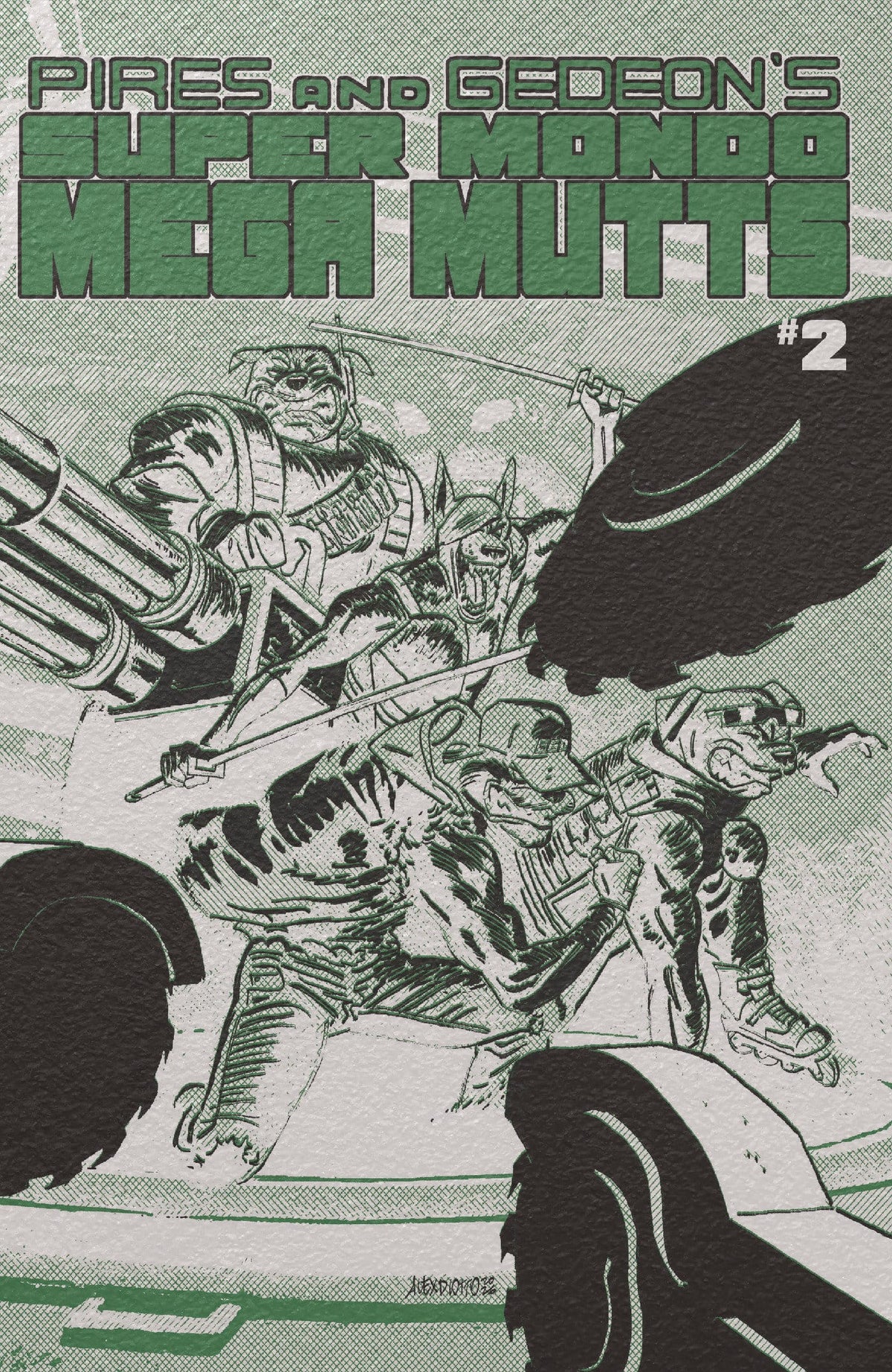 Oni Press Comic Books SUPER MONDO MEGA MUTTS #2 CVR E ALEX DIOTTO FOIL VAR (Release Date: 08/26/2026) 64985600904302051 PRH-64985600904302051