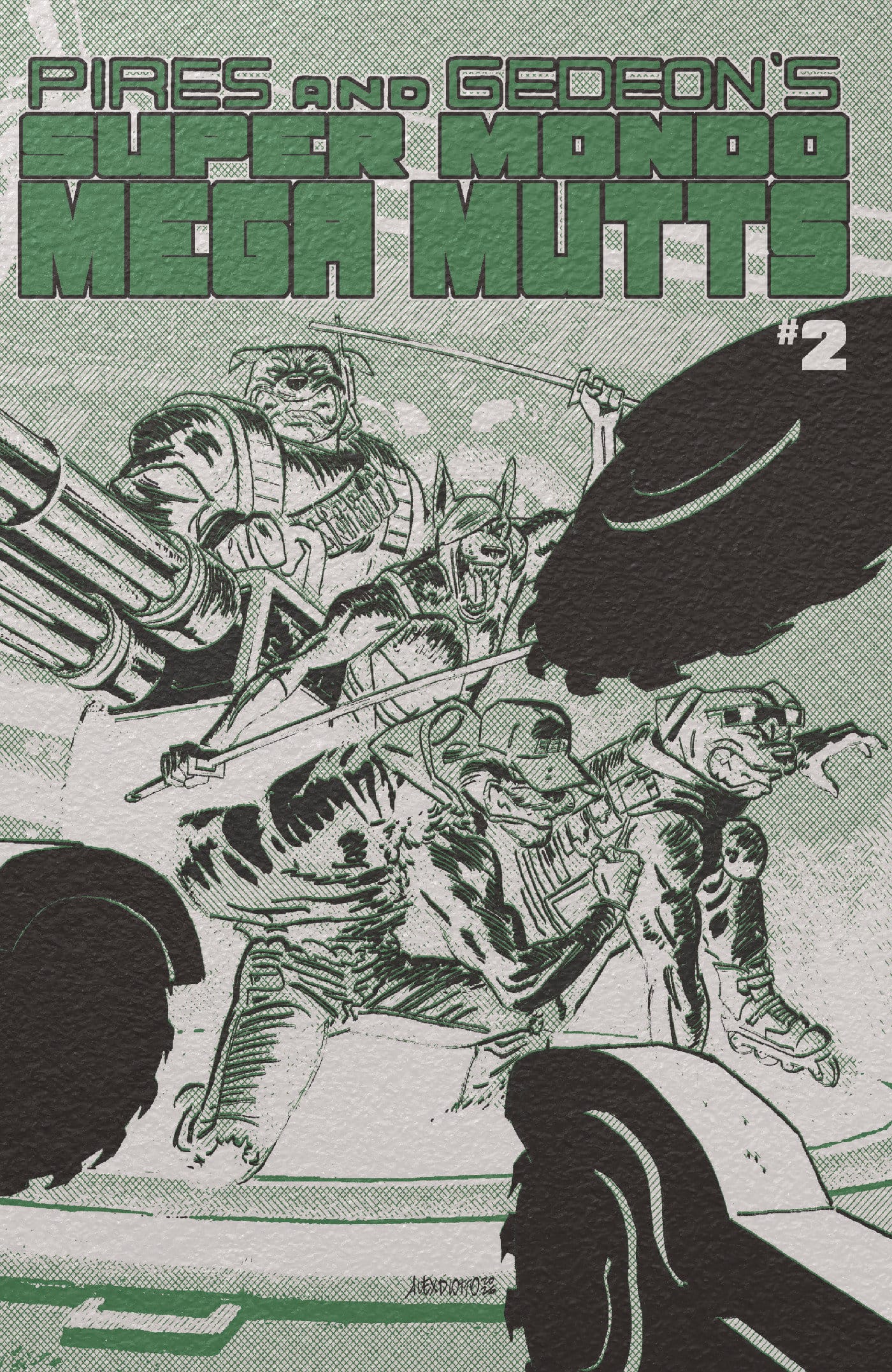 SUPER MONDO MEGA MUTTS #2 CVR E ALEX DIOTTO FOIL VAR (Release Date: 08/26/2026)