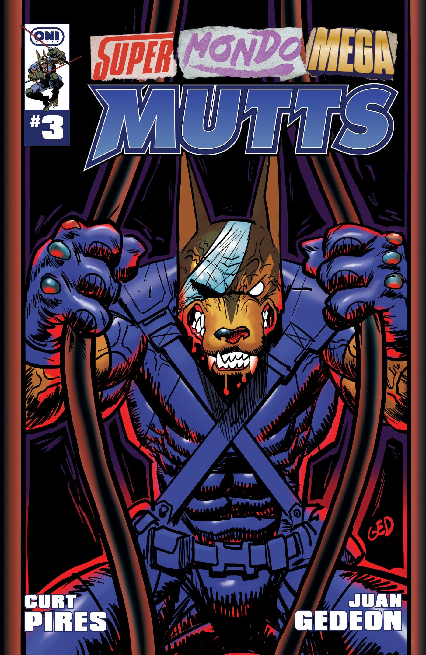 SUPER MONDO MEGA MUTTS #3 CVR A JUAN GEDEON (Release Date: 09/30/2026)
