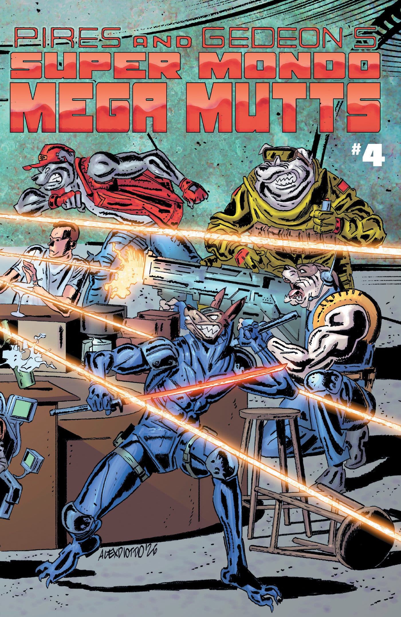 SUPER MONDO MEGA MUTTS #4 CVR B ALEX DIOTTO VAR (Release Date: 10/28/2026)