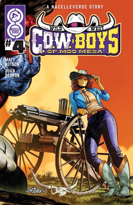 Oni Press Comic Books WILD WEST COW-BOYS OF MOO MESA #4 (OF 4) CVR A JUAN GEDEON 64985600851000411 1025ON0895