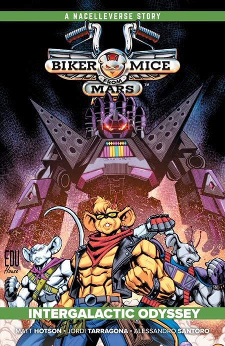 Oni Press Graphic Novel BIKER MICE FROM MARS TP VOL 02 INTERGALACTIC ODYSSEY 9798894881171 0226ON0966