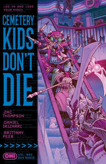 Oni Press Graphic Novel CEMETERY KIDS DONT DIE TP VOL 02 RUN RABID 9798894880808 1125ON0827