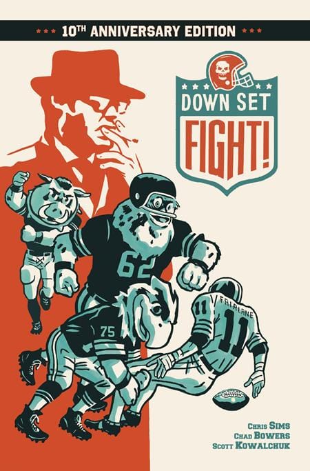 Oni Press Graphic Novel DOWN SET FIGHT 10TH ANNIVERSARY EDITION HC 978163715442752999 0424ON478