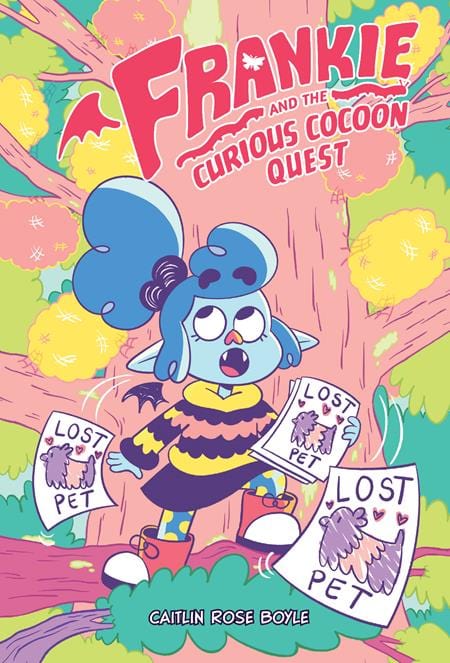 Oni Press Graphic Novel FRANKIE AND THE CURIOUS COCOON QUEST HC 9798894880280 0925ON0892