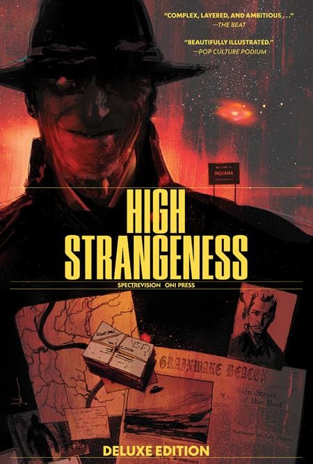 Oni Press Graphic Novel HIGH STRANGENESS DELUXE EDITION HC 9798894880884 0326ON8001