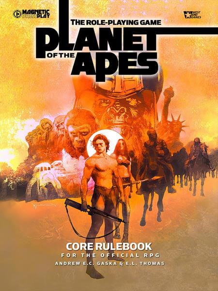 Oni Press Graphic Novel PLANET OF THE APES RPG CORE RULEBOOK HC 9781962413039 1225ON0939