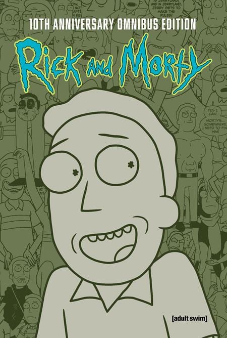 Oni Press Graphic Novel RICK AND MORTY 10TH ANNIVERSARY OMNIBUS HC VOL 05 9798894880327 0925ON0899