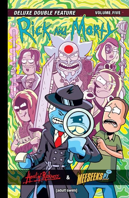 Oni Press Graphic Novel RICK AND MORTY DELUXE DOUBLE FEATURE HC VOL 5 9781637157732 0125ON594