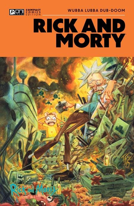 Oni Press Graphic Novel RICK AND MORTY ONI COMPACT COMICS EDITION TP WUBBA LUBBA DUB-DOOM 9798894880983 1225ON0940