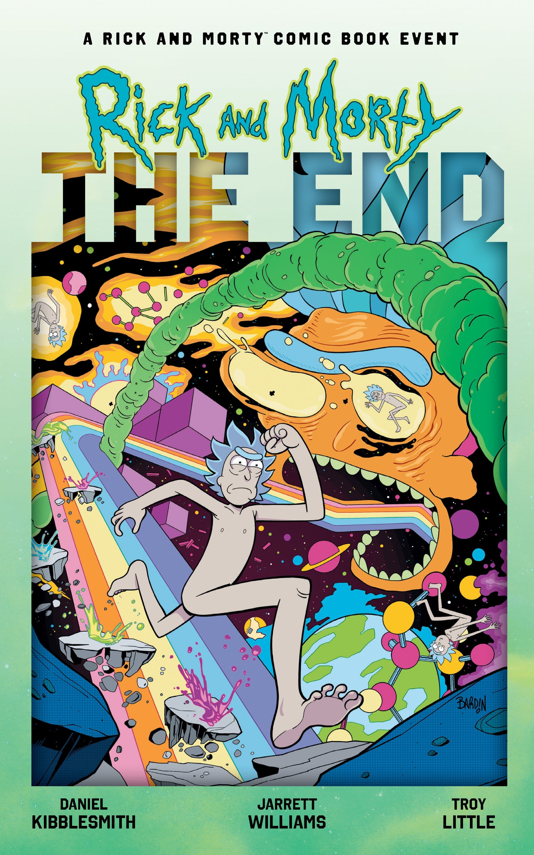 Oni Press Graphic Novel Rick and Morty: The End HC (Release Date: 11/03/2026) 9798894883434 PRH-9798894883434