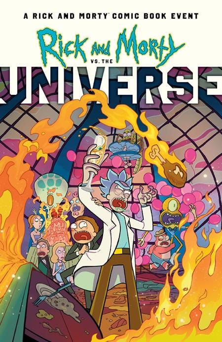Oni Press Graphic Novel RICK AND MORTY VS THE UNIVERSE HC 9798894889917 1025ON0884