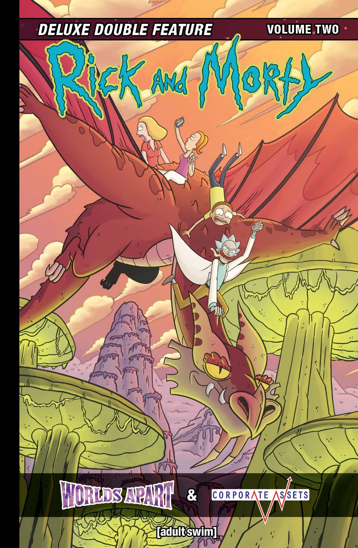 ONI PRESS INC. Graphic Novel Rick And Morty Deluxe Double Feature Vol 2 HC (MR) 9781637152485 JUL231830