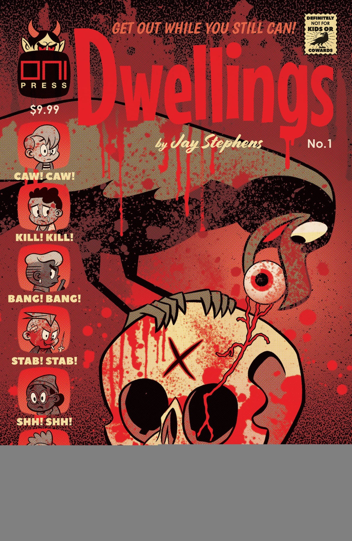 ONI PRESS INC. Comic Books > Incentives DWELLINGS #1 (OF 3) CVR E 1:10 INCV VAR BLOODY VAR (MR) 64985600769800151 JUN231987