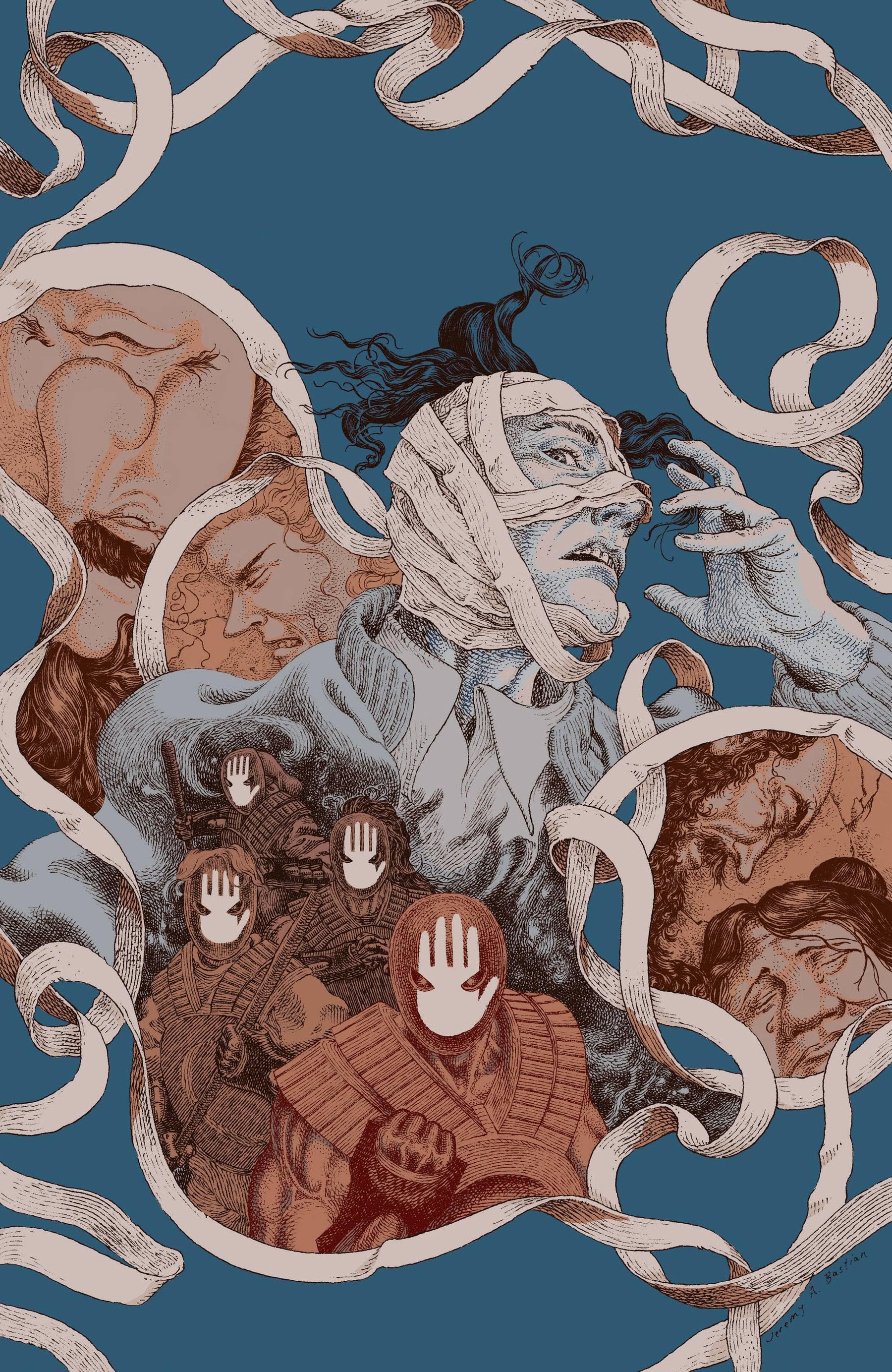 FACELESS AND THE FAMILY #4 CVR C 1:10 INCV FULL ART VAR