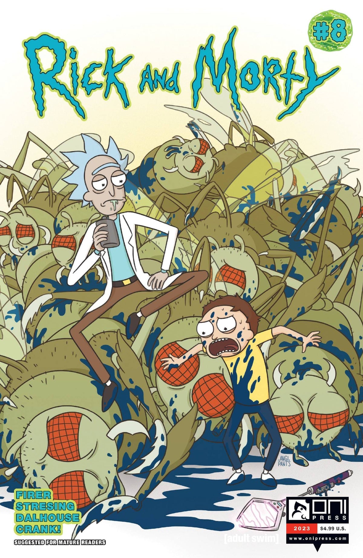 ONI PRESS INC. Comic Books > Incentives RICK AND MORTY #8 CVR C 1:10 INCV VAR TRIZZINO (MR) 64985600762900831 JUN232001