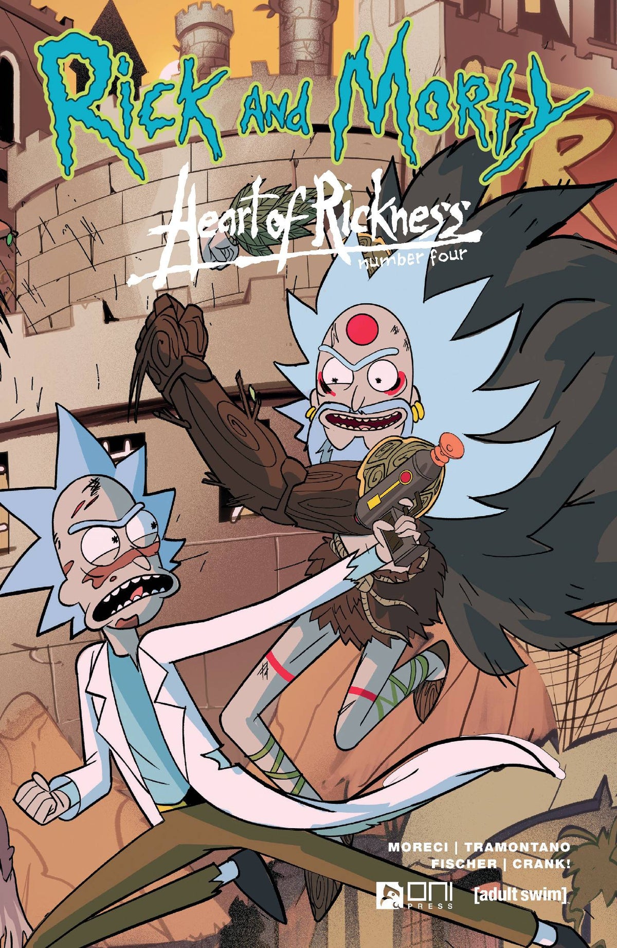 Oni Press Comic Books > Incentives RICK AND MORTY HEART OF RICKNESS #4 (OF 4) CVR C 1:10 INCV VAR 64985600768100431 AUG232114