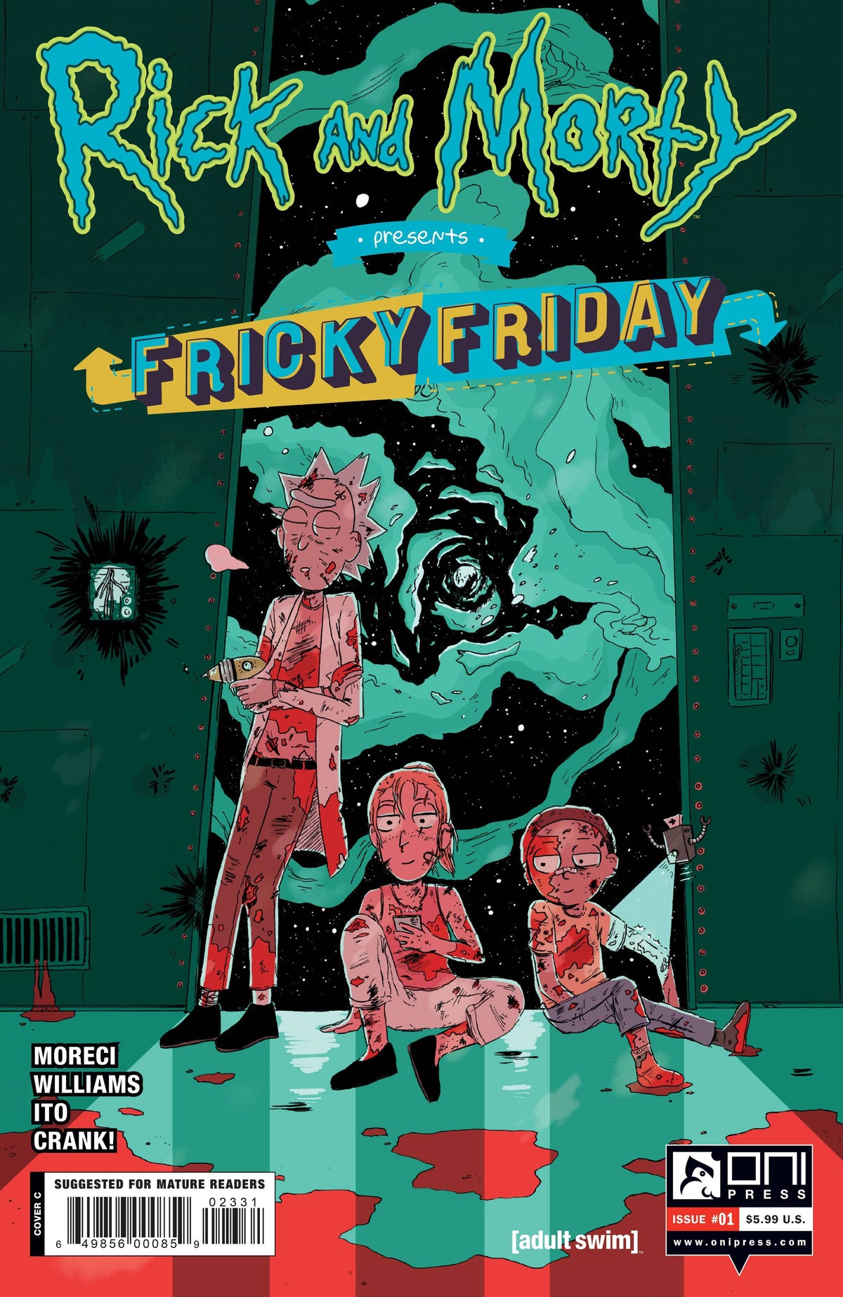 Oni Press Comic Books > Incentives RICK AND MORTY PRESENTS FRICKY FRIDAY #1 CVR C 1:10 INCV VAR 64985600085902331 AUG232111