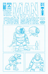 Oni Press Comic Books > Incentives THE MAN FROM MAYBE #1 CVR D 1:10 INCV VAR KANE DESIGN 64985600774200141 AUG232102