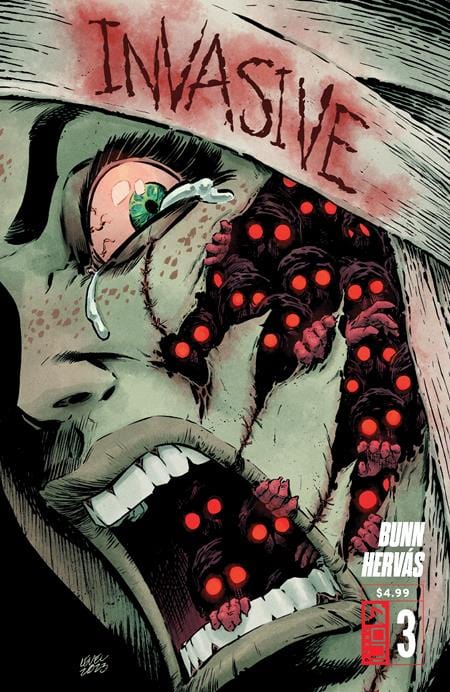 ONI PRESS INC. Comic Books Invasive #3 Cvr B Level (MR) 64985600778000321 1223ON383