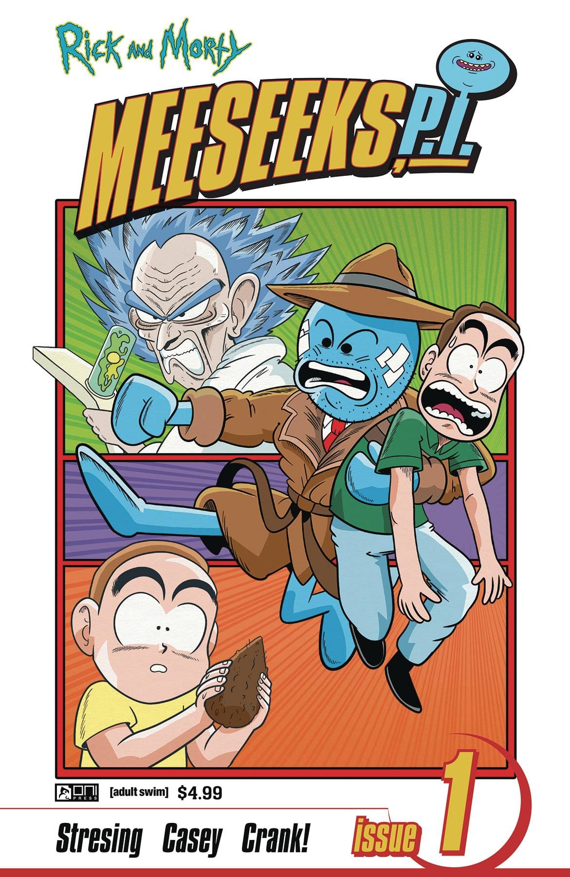 Oni Press Inc. Comic Books RICK AND MORTY MEESEEKS PI #1 CVR B ELLERBY MANGA VAR (MR) 64985600771100121 SEP231884