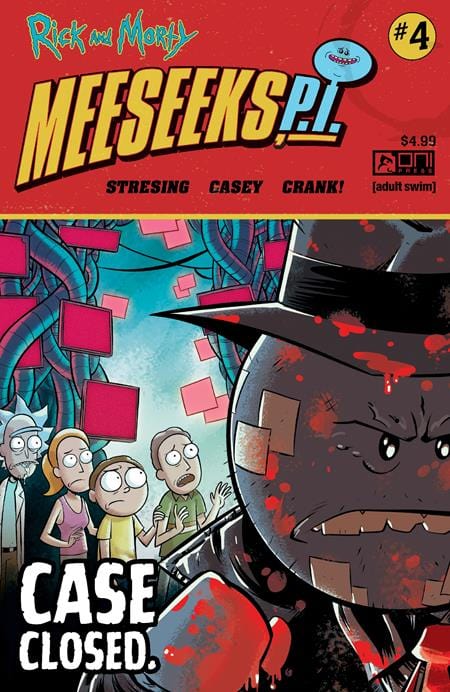 ONI PRESS INC. Comic Books Rick And Morty Meeseeks Pi #4 Cvr A Stresing (MR) 64985600771100411 1223ON390