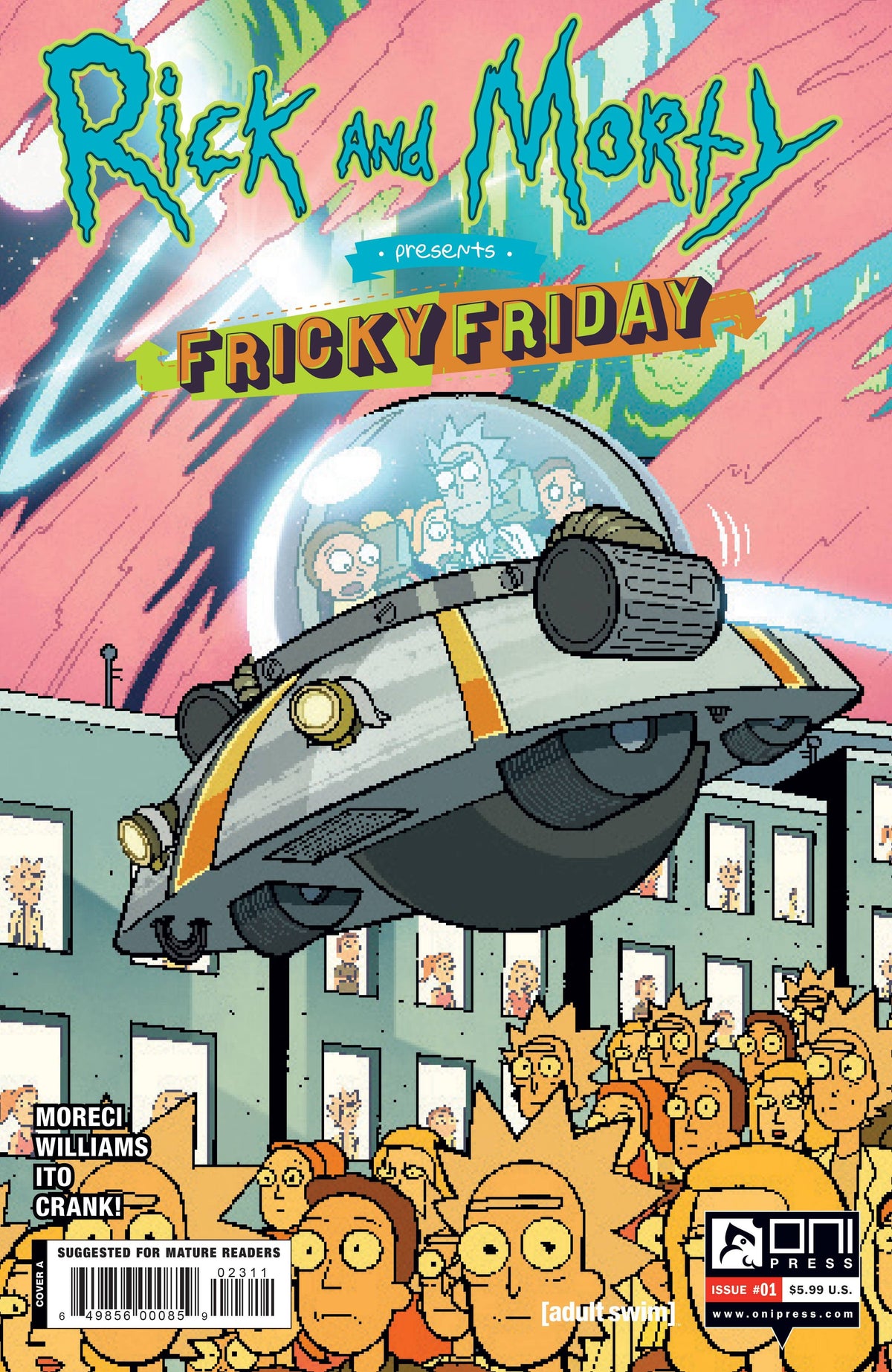 Oni Press Comic Books RICK AND MORTY PRESENTS FRICKY FRIDAY #1 CVR A WILLIAMS (MR) 64985600085902311 AUG232109