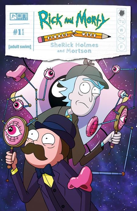 ONI PRESS INC. Comic Books Rick And Morty Sherick Holmes And Mortson #1 Cvr B Murphy (M 64985600783400121 1223ON394