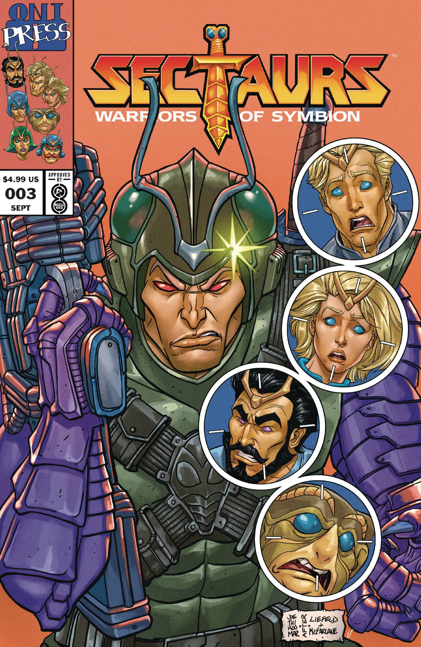 SECTAURS #3 (OF 3) CVR E INC 1:20 AJ JOTHIKUMAR VAR