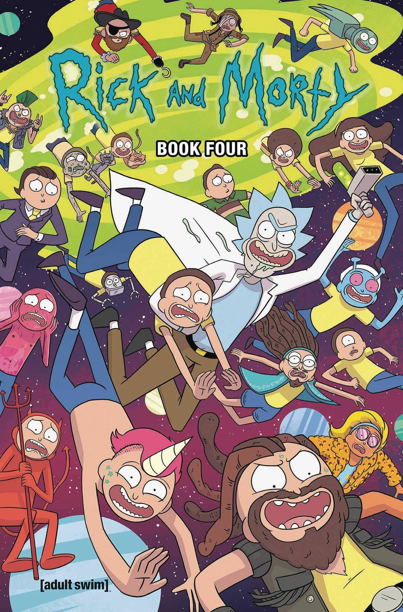 ONI PRESS INC. Graphic Novel RICK AND MORTY HC BOOK 04 DLX ED 9781620105948 APR191865