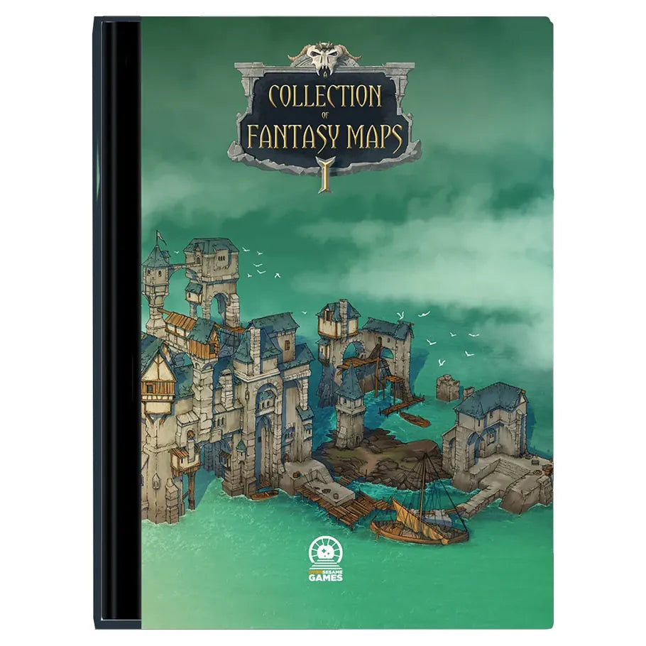 Open Sesame Games RPG > Maps A Collection of Fantasy Maps 9782490181049 OSGDATFMAP1