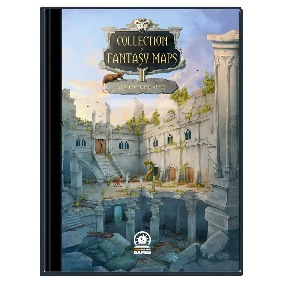 Open Sesame Games RPG > Maps A Collection of Fantasy Maps II: Adventure Sites 9781964050072 OSGDATFMAP2EN