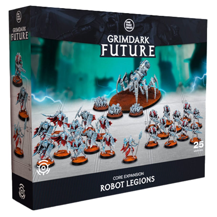OPR One Page Rules Board Games > Expansions One Page Rules: Grimdark Future: Robot Legions: Core Expansion 5600816980043 OPRGFRL001