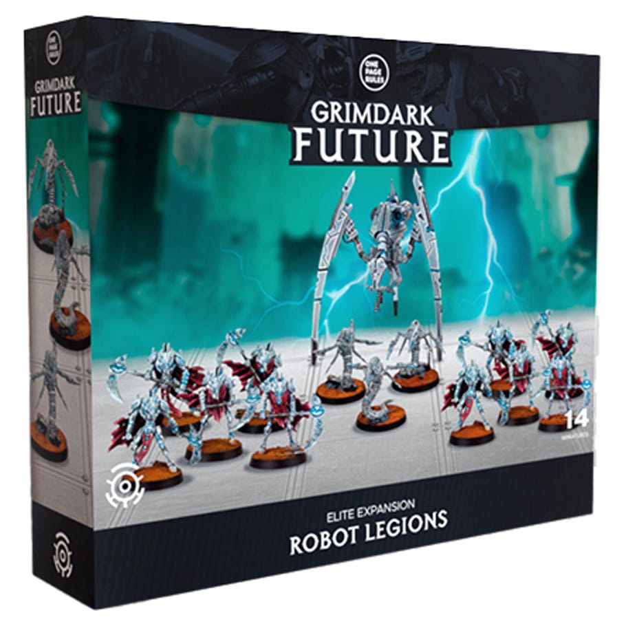 OPR One Page Rules Board Games > Expansions One Page Rules: Grimdark Future: Robot Legions: Elite Expansion 5600816980050 OPRGFRL002