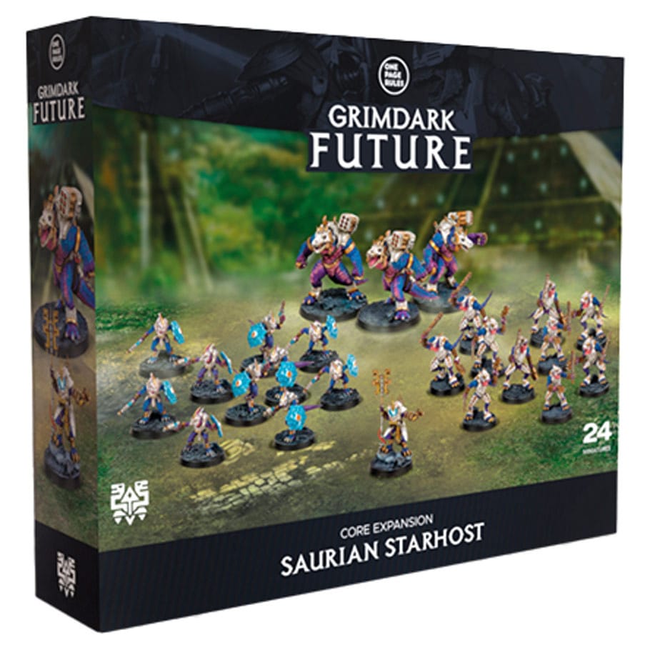 OPR One Page Rules Board Games > Expansions One Page Rules: Grimdark Future: Saurian Starhost: Core Expansion 5600816980074 OPRGFSSH001