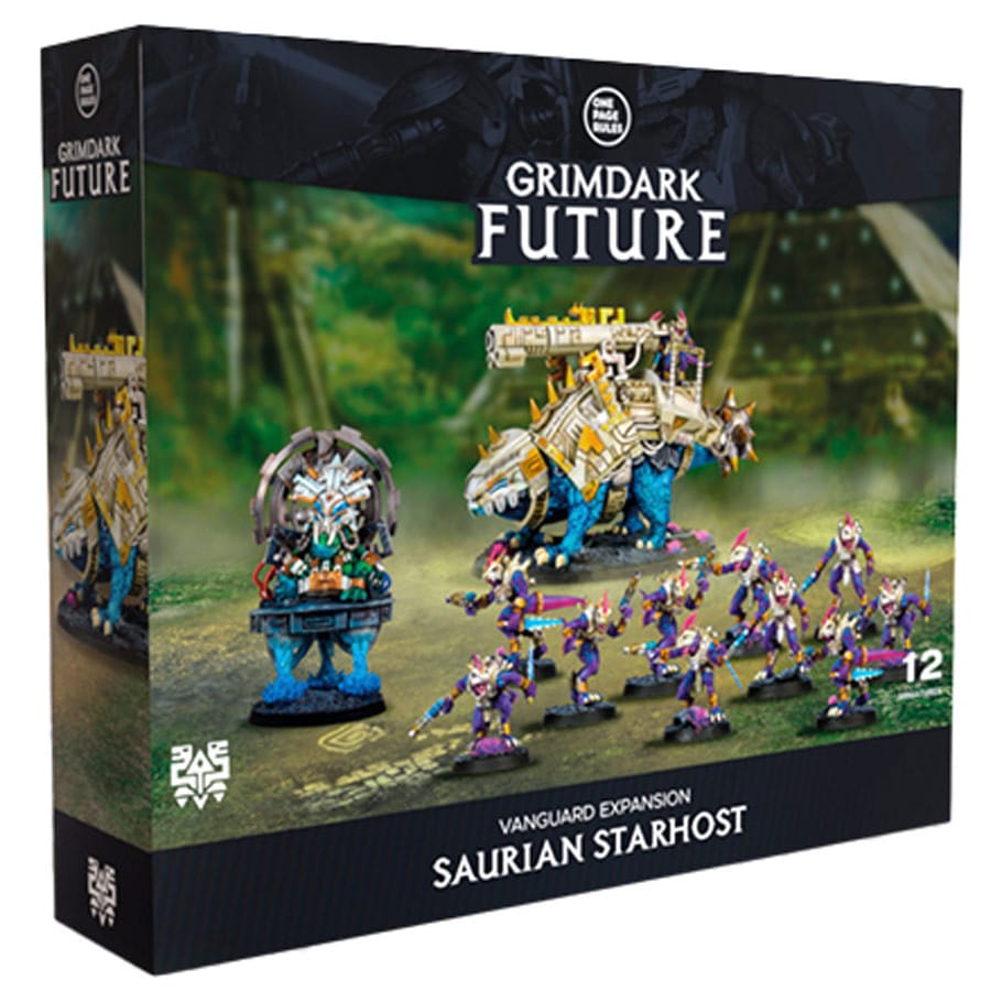 OPR One Page Rules Board Games > Expansions One Page Rules: Grimdark Future: Saurian Starhost: Vanguard Expansion 5600816980098 OPRGFSSH003