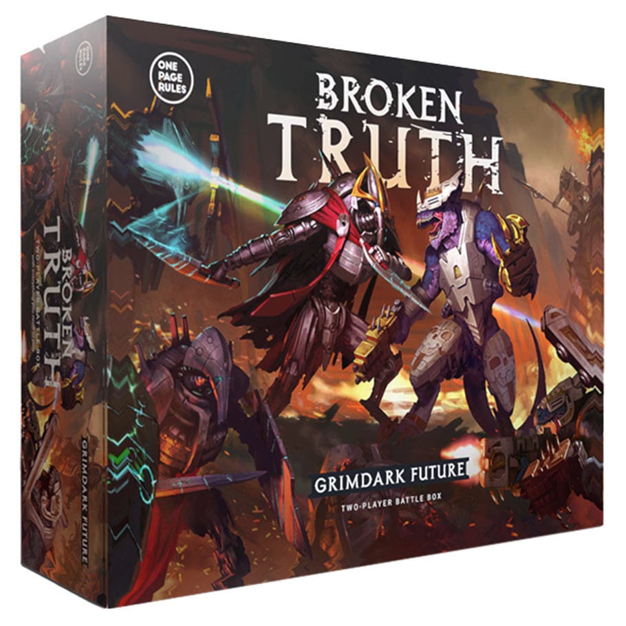 OPR One Page Rules Board Games > Large Box Games One Page Rules: Grimdark Future: Broken Truth Master Box 5600816980029 OPRGF2P002