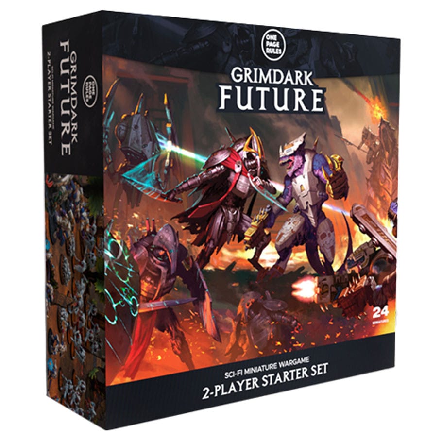 OPR One Page Rules Board Games One Page Rules: Grimdark Future: Starter Set 5600816980012 OPRGF2P001