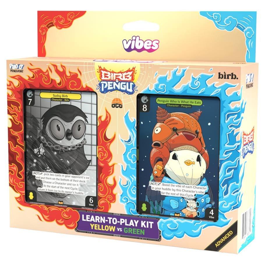 Orange Cap Games Trading Card Games Vibes: Birb & Pengu 1st Edition Advanced Starter Deck 785034638688 OCGVBAPBEG0226